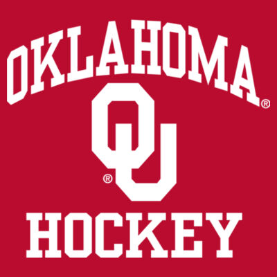 Oklahoma OU Hockey - Youth Long Sleeve Core Cotton Tee Design