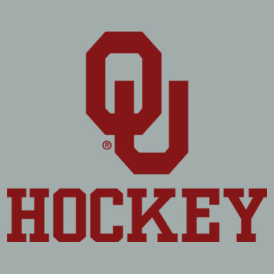 OU Hockey - Youth Core Blend Tee Design