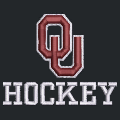 OU Hockey Embroidered - Mountain Lodge Wearable Blanket Design