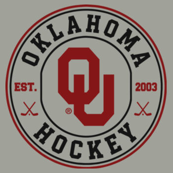 OU Hockey Circle - Snapback Five Panel Trucker Cap Design