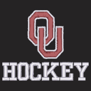 OU Hockey Embroidered - Alpine Pom Beanie Design