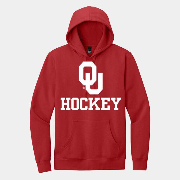 OU Hockey in White - V.I.T. Fleece Hoodie Thumbnail