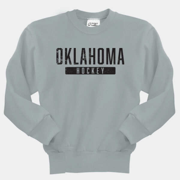 Oklahoma Hokey - Youth Core Fleece Crewneck Sweatshirt Thumbnail