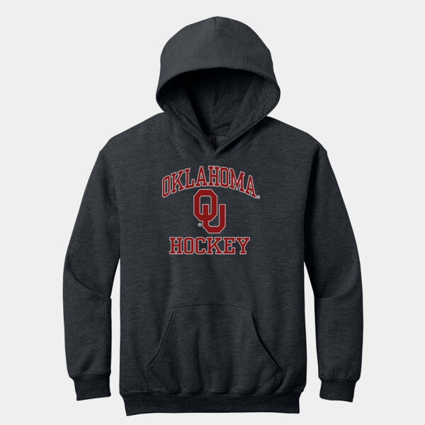 Stacked Logo Outlined - Youth Softstyle ® Midweight Fleece Hoodie Thumbnail