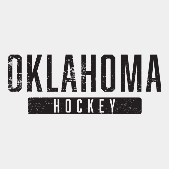 Oklahoma Hockey Distressed Oklahoma Hockey Distressed Thumbnail