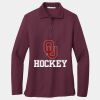 Women's Silk Touch Long Sleeve Polo Thumbnail