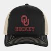 OTTO Cap 6 Panel Mid Profile Mesh Back Trucker Hat Thumbnail