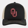 OTTO Cap 6 Panel Mid Profile Mesh Back Trucker Hat Thumbnail