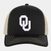 OTTO Cap 6 Panel Mid Profile Mesh Back Trucker Hat Thumbnail
