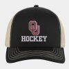 OTTO Cap 6 Panel Mid Profile Mesh Back Trucker Hat Thumbnail