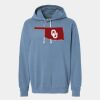 Garment Dyed Lightweight Fleece Hooded Sweatshirt Thumbnail